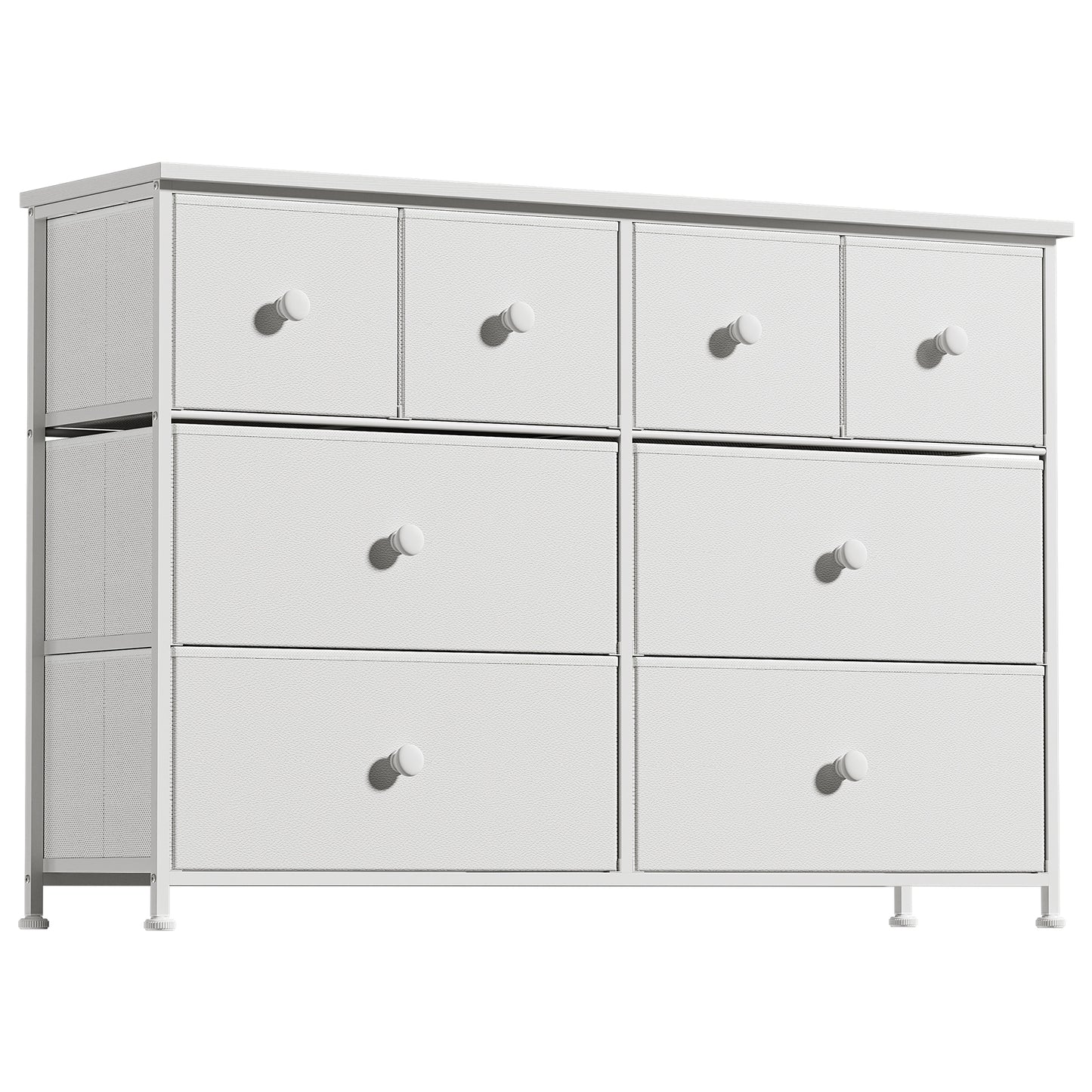 WOWLIVE 8-drawer Dresser, Fabric Storage, Chest of Drawers for Bedroom