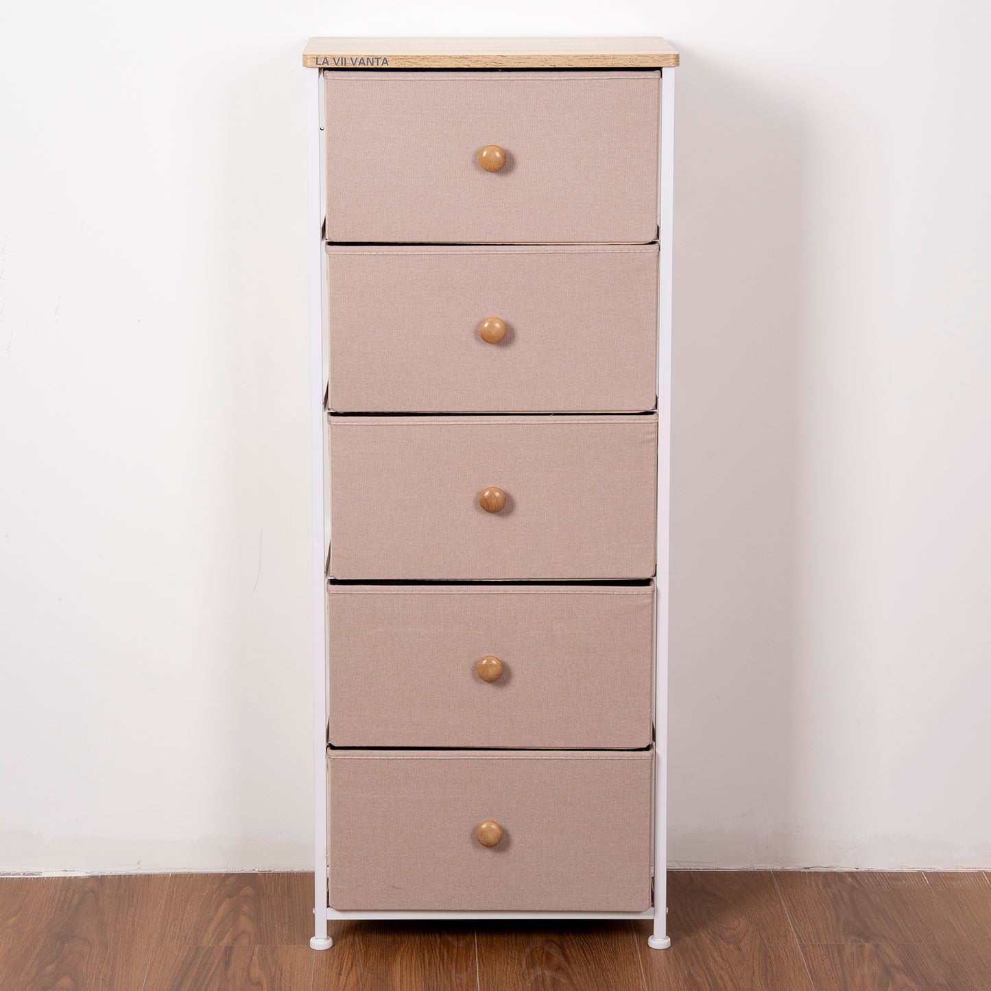 LA VII VANTA 5-Drawer Dresser, Chest of drawers, Bedroom dresser