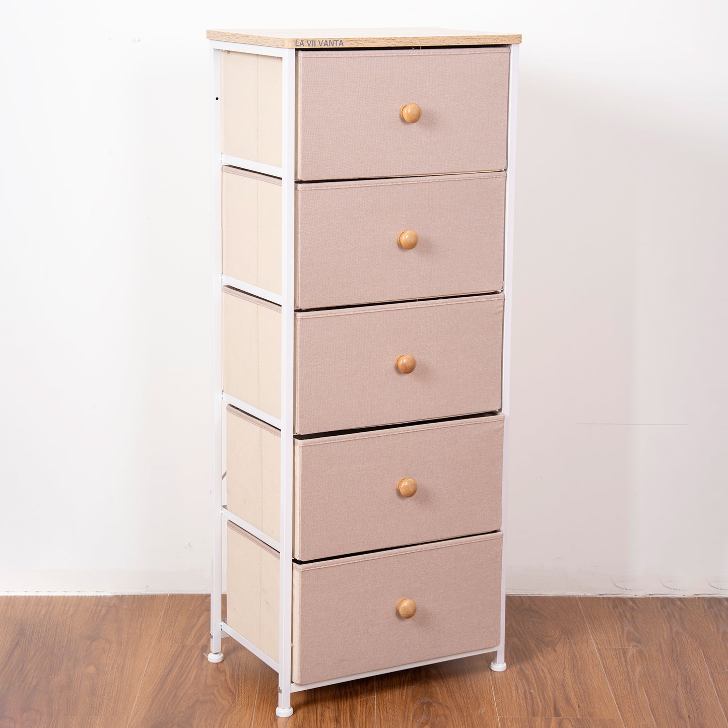 LA VII VANTA 5-Drawer Dresser, Chest of drawers, Bedroom dresser