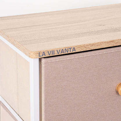 LA VII VANTA 5-Drawer Dresser, Chest of drawers, Bedroom dresser
